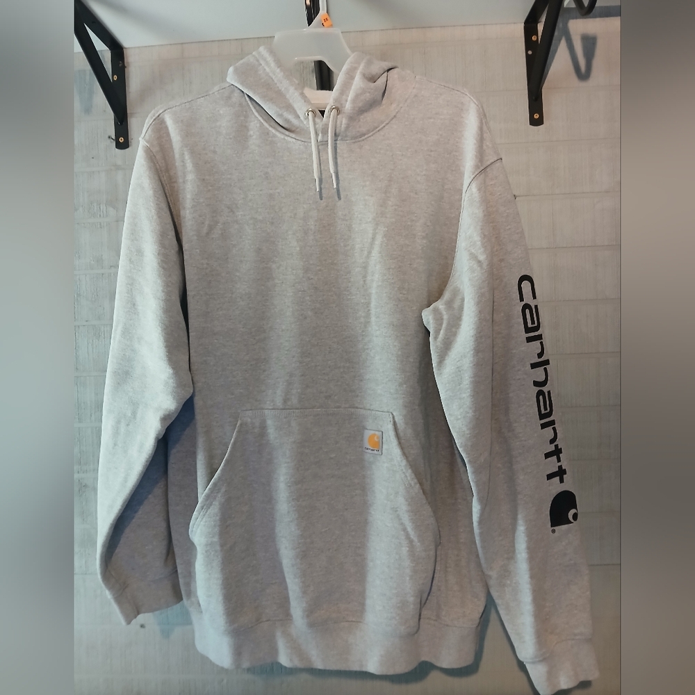 Carhartt Gray Men's Loose Fit XL Hoodie     FF#294